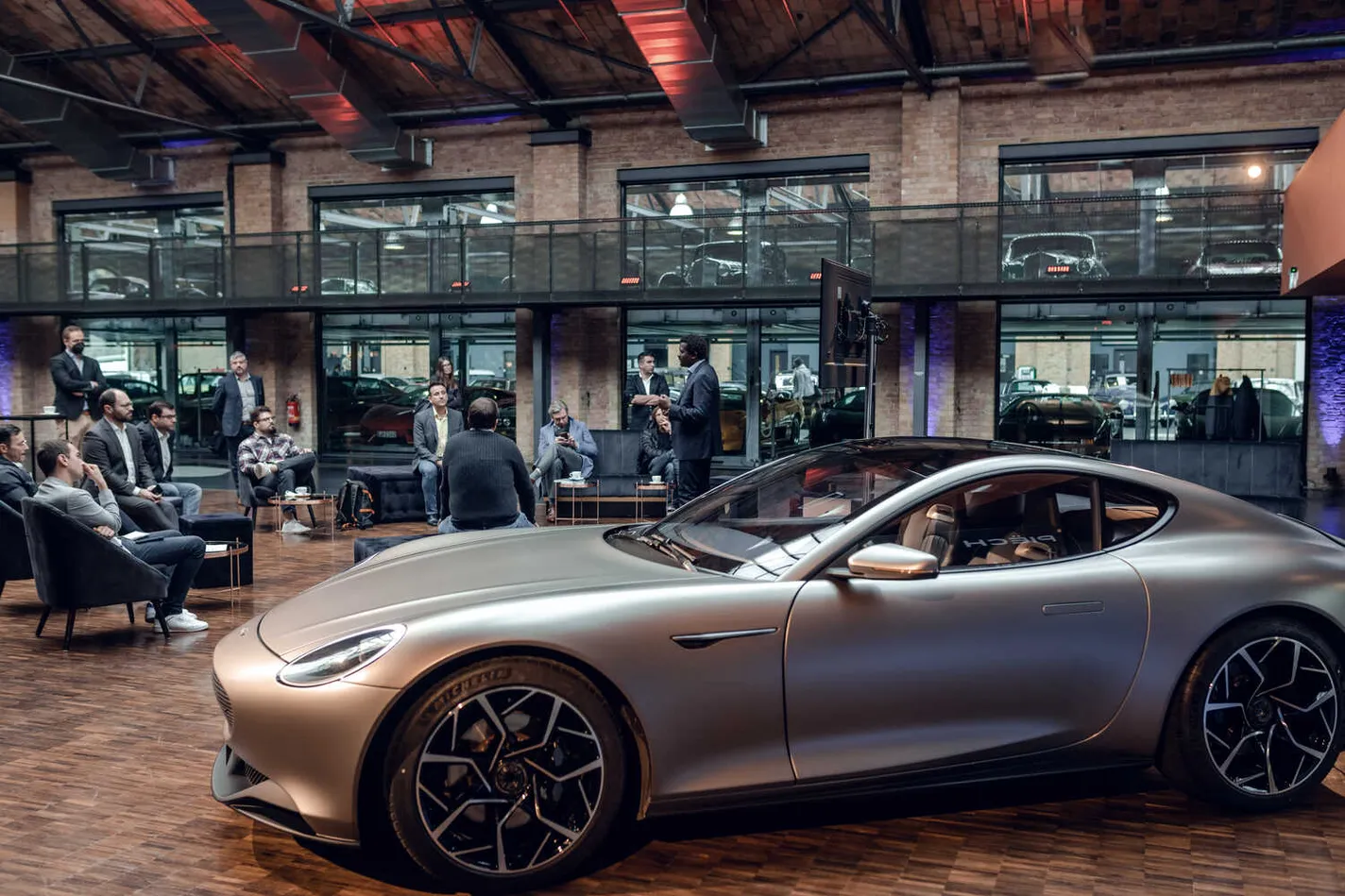 The Piëch GT prototype presented at the Piëch and Incari TecDay
